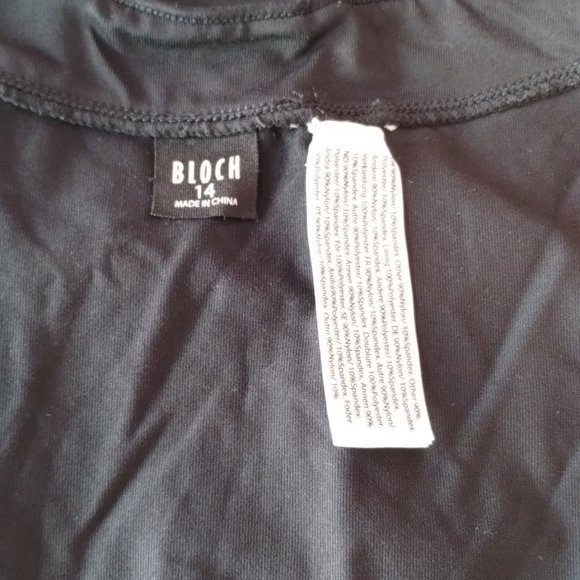 Bloch Halter Top ballet leotard, girls size 14 - Picture 2 of 3